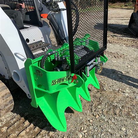 putting a winch on a skid steer|forestry attachment for skid steer.